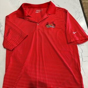 Nike Golf St Louis cardinals polo